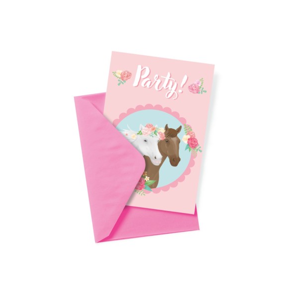 paarden-uitnodigingskaarten