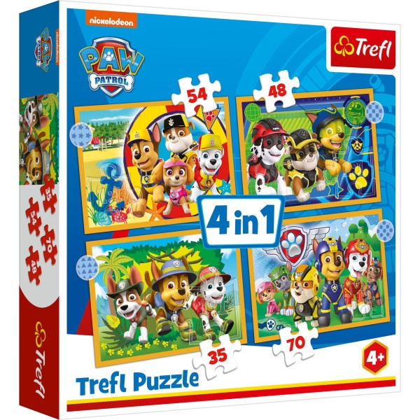 trefl-puzzel-paw-patrol-4-in-1