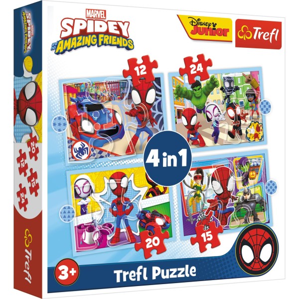 trefl-puzzel-spidey-and-friends-4-in-1