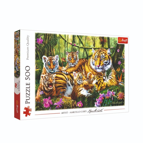 trefl-puzzel-tijger-500-stukjes
