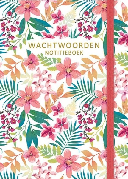 wachtwoorden-notitieboek-flowers